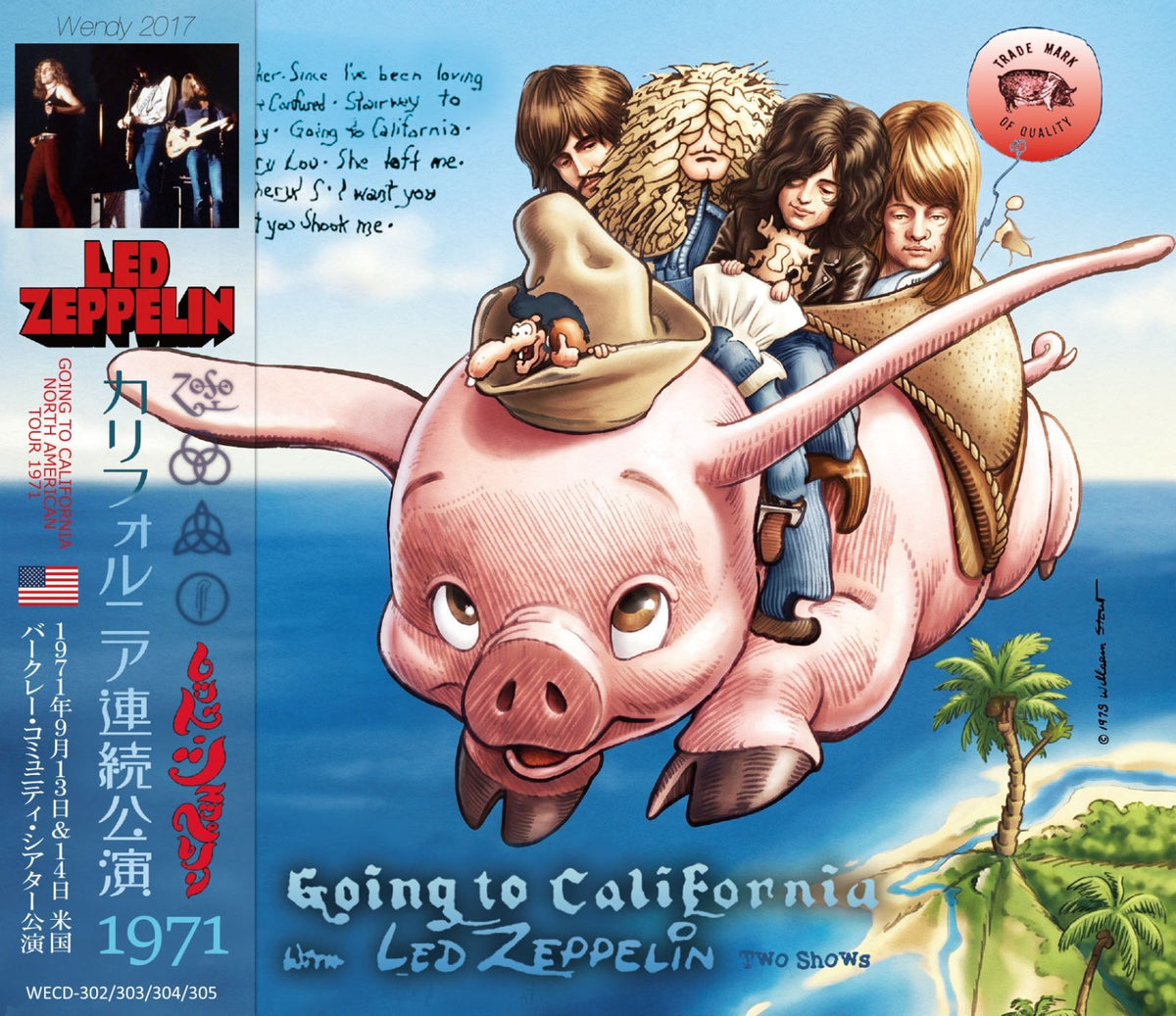 LED ZEPPELIN / 1971 GOING TO CALIFORNIA 1971 TWO SHOWS (4CD)