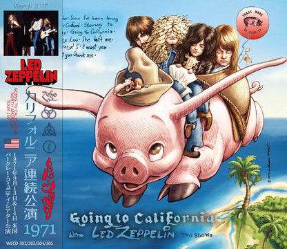 LED ZEPPELIN / 1971 GOING TO CALIFORNIA 1971 TWO SHOWS (4CD)