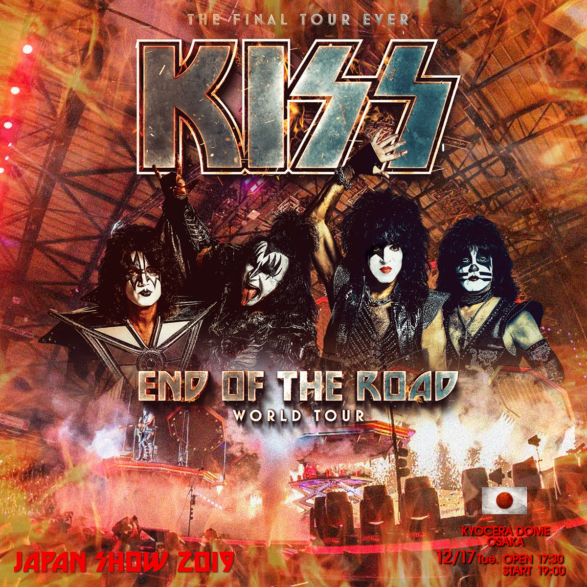 Kiss / End of the Road Japan Tour 2019 Tokyo Dome (2CDR)