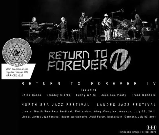 RETURN TO FOREVER / JAZZ FESTIVAL IN 2011 (3CDR)