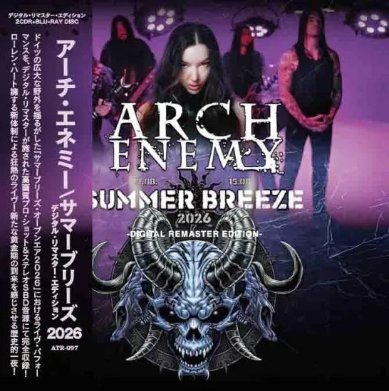 ARCH ENEMY / Summer Breeze 2026 Digital Remaster Edition (2CDR+1BDR)