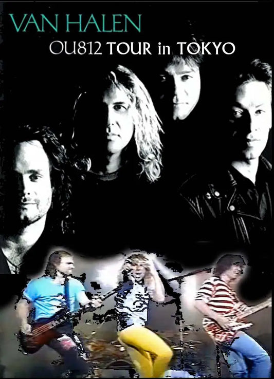 Van Halen / OU812 Tour in Tokyo Tokyo Dome 1980  PRO SHOT (1DVDR)