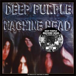 DEEP PURPLE / MACHINE HEAD 1ST PRESS UK CD MASTERED BY NIMBUS (1CD)