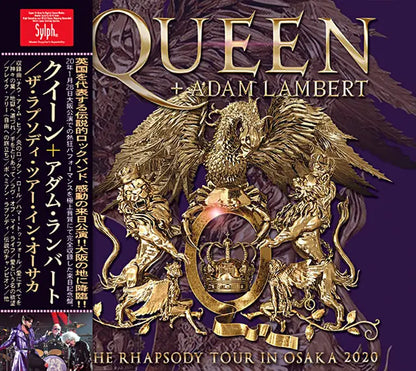 QUEEN + ADAM LAMBERT / THE RHAPSODY TOUR IN OSAKA 2020 (2CDR)