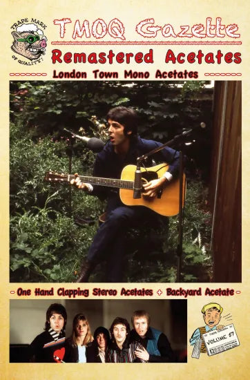 PAUL McCARTNEY / REMASTERED ACETATES TMOQ GAZETTE VOL. 57 (2CD HMC-BOOKLET)