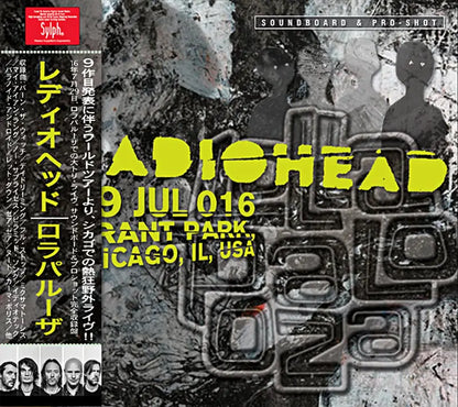 RADIOHEAD / LOLLAPALOOZA 2016 (2CDR+1DVDR)