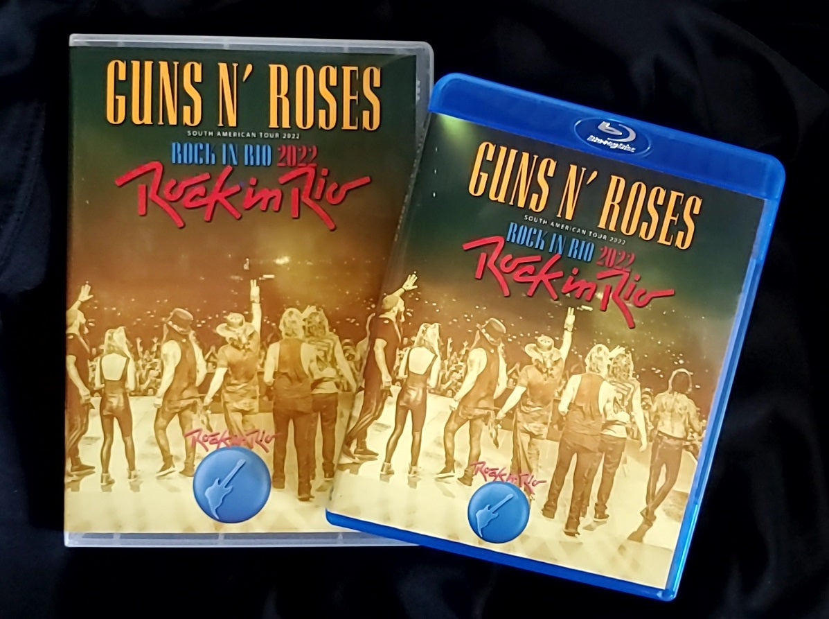 Guns N’ Roses / South American Tour 2022 Rock in Rio Parque Olímpico PRO SHOT (1DVDR)
