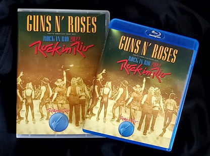 Guns N’ Roses / South American Tour 2022 Rock in Rio Parque Olímpico PRO SHOT (1DVDR)