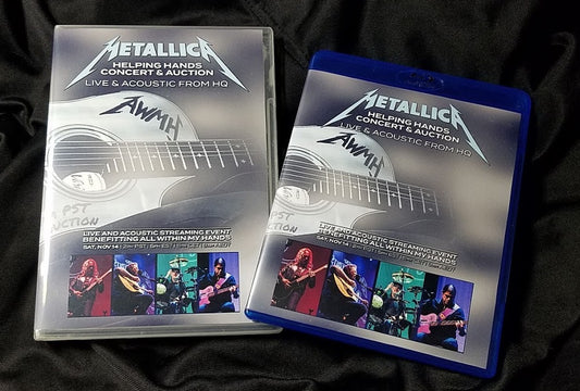 METALLICA / All Within My Hands Benefit Concert 2020 HQ, San Rafael PRO SHOT (1DVDR)