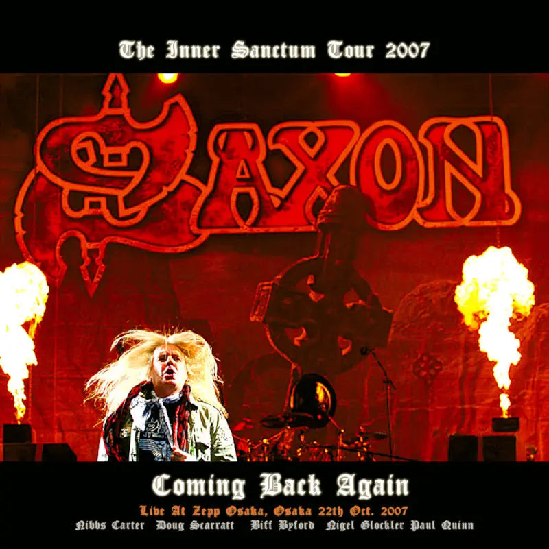 SAXON / COMING BACK AGAIN ZEPP Osaka 2007 (1CDR)