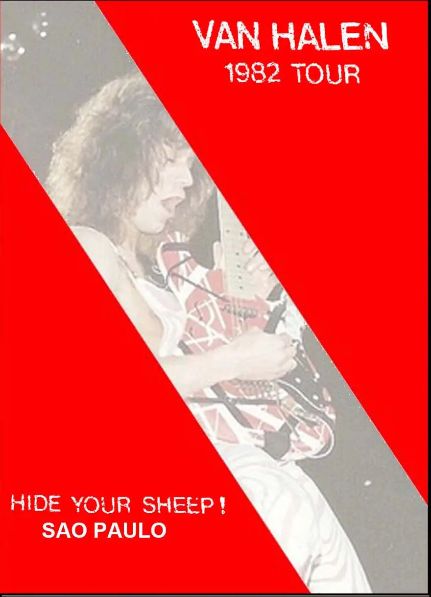 Van Halen / Hide Your Sheep Sao Paulo Pro-Shot 1983  (1DVDR)
