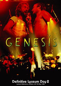 GENESIS / DEFINITIVE LYCEUM DAY 2 PRO SHOT (1DVDR)