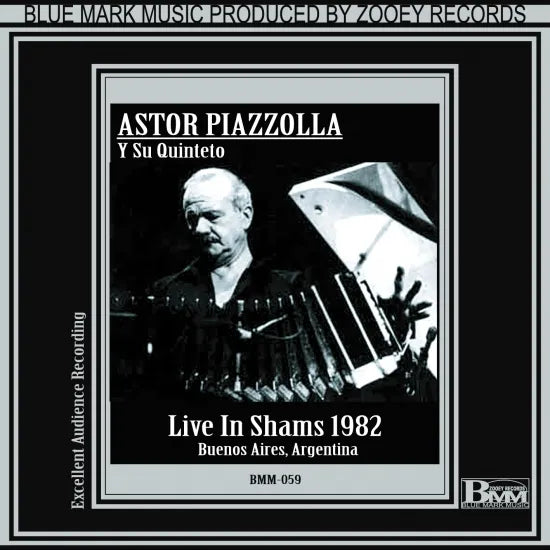 ASTOR PIAZZOLLA / LIVE IN SHAMS 1982 (1CDR)