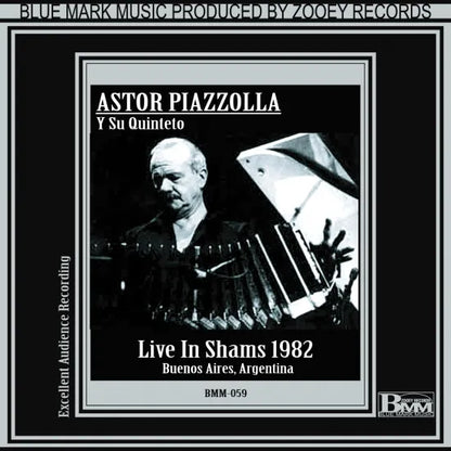 ASTOR PIAZZOLLA / LIVE IN SHAMS 1982 (1CDR)