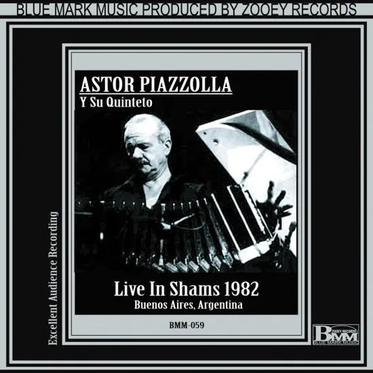 ASTOR PIAZZOLLA / LIVE IN SHAMS 1982 (1CDR)