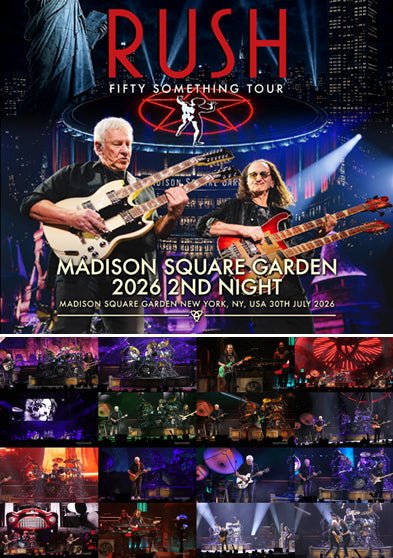 RUSH / MADISON SQUARE GARDEN 2026 2ND NIGHT (3CDR+2DVDR)