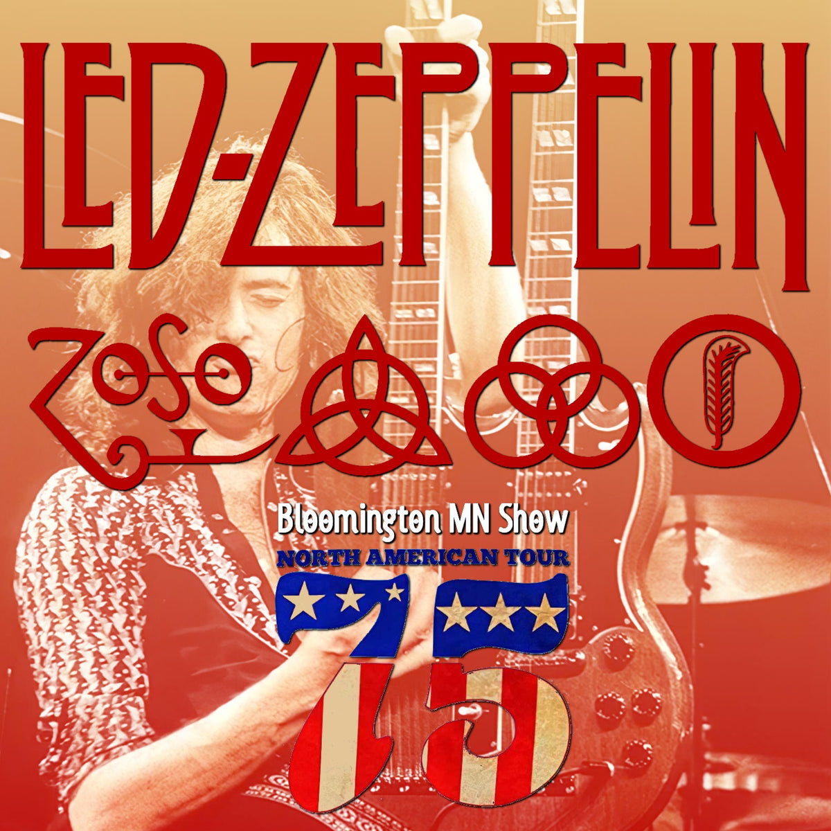Led Zeppelin / North American Tour 1975 first Show Met Center (2CDR)
