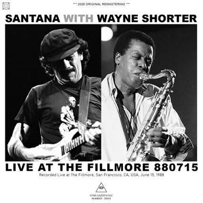 SANTANA WITH WAYNE SHORTER / LIVE AT THE FILLMORE 880715 (2CDR)