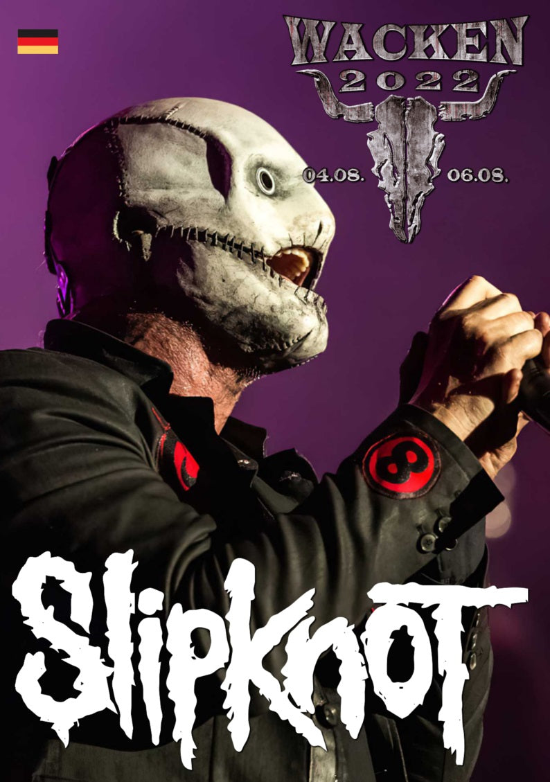 Slipknot / European Tour 2022 Wacken Open Air Hauptstrasse PRO SHOT (1DVDR)