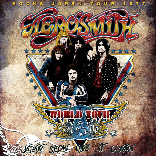Aerosmith / Rocks Japan Tour 1977 1st Japan Tour one Gunma Kenmin Kaikan (2CDR)