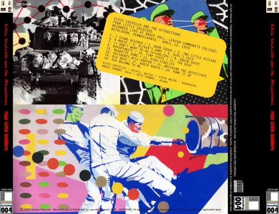 ELVIS COSTELLO / FOUR LITTLE SOLDIERS (1CDR)