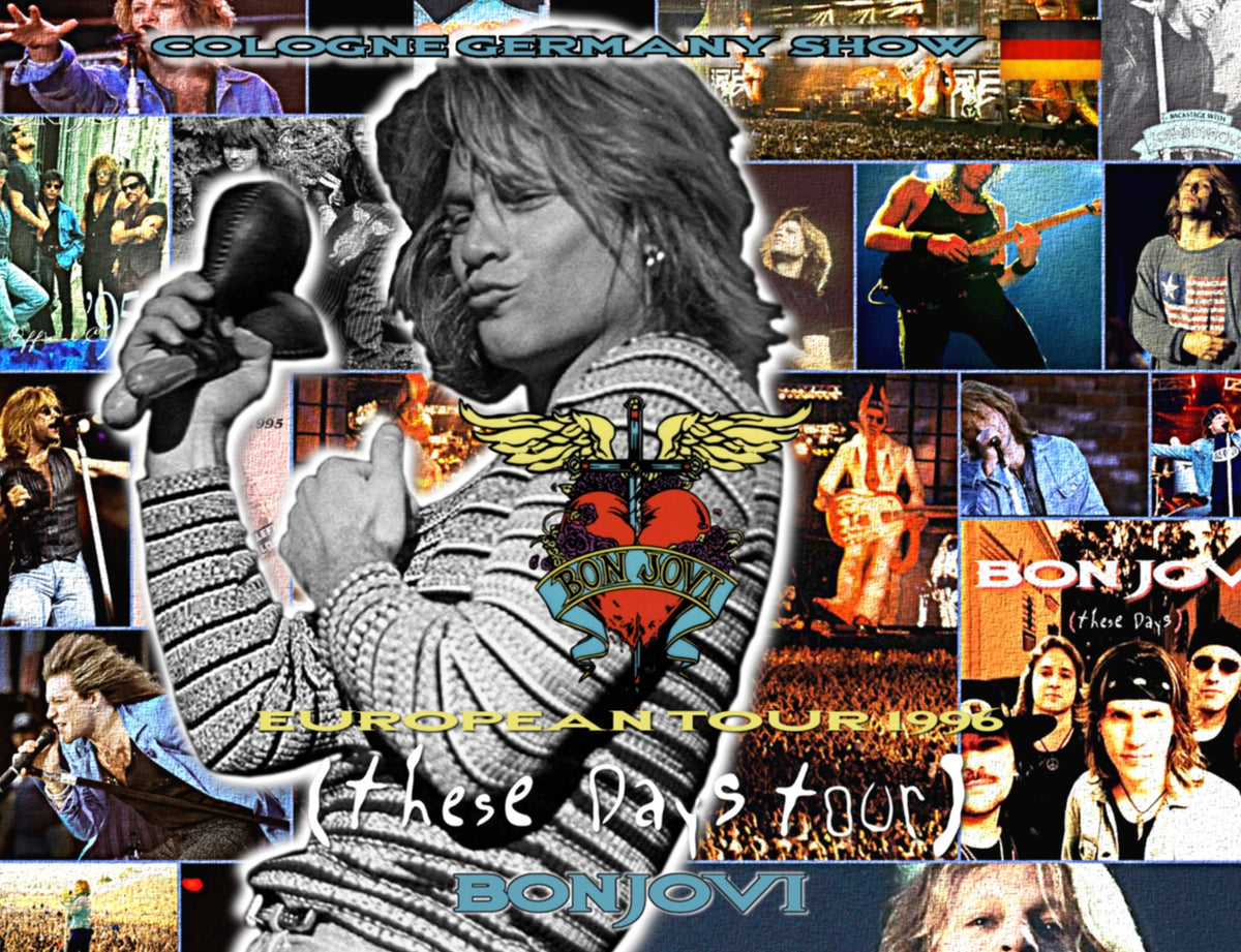 BON JOVI / These Days European Tour 1996 Mungersdorferstadion (3CDR)