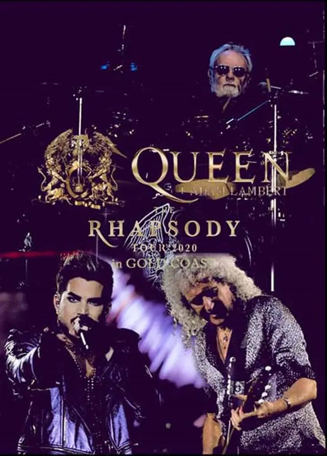 Queen + Adam Lambert / The Rhapsody Tour 2020 in Gold Coast (1DVDR)