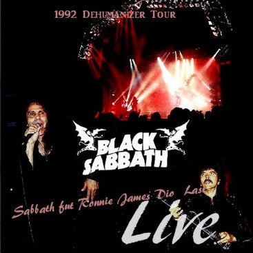 Black Sabbath / DEHUMANIZER Tour 1992 Orpheum Theater Boston (2CDR)