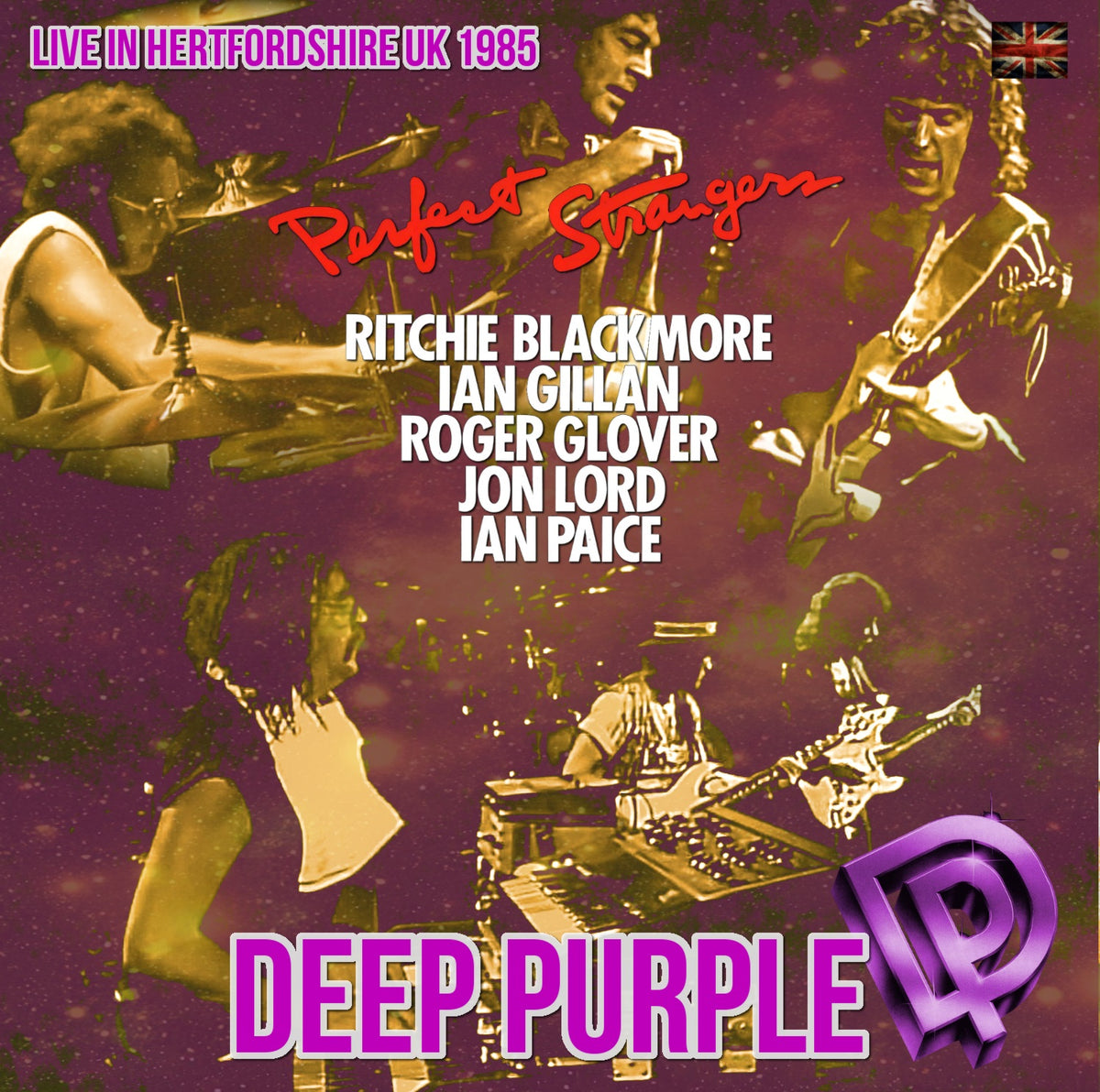 Deep Purple / Perfect Strangers European Tour 1985 Knebworth Festival (2CDR)