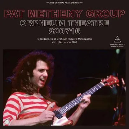 PAT METHENY GROUP / LIVE AT ORPHEUM THEATRE 820716 (2CDR)