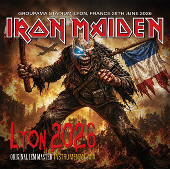 IRON MAIDEN / LYON 2026 ORIGINAL IEM MASTER INSTRUMENTAL MIX (2CDR)
