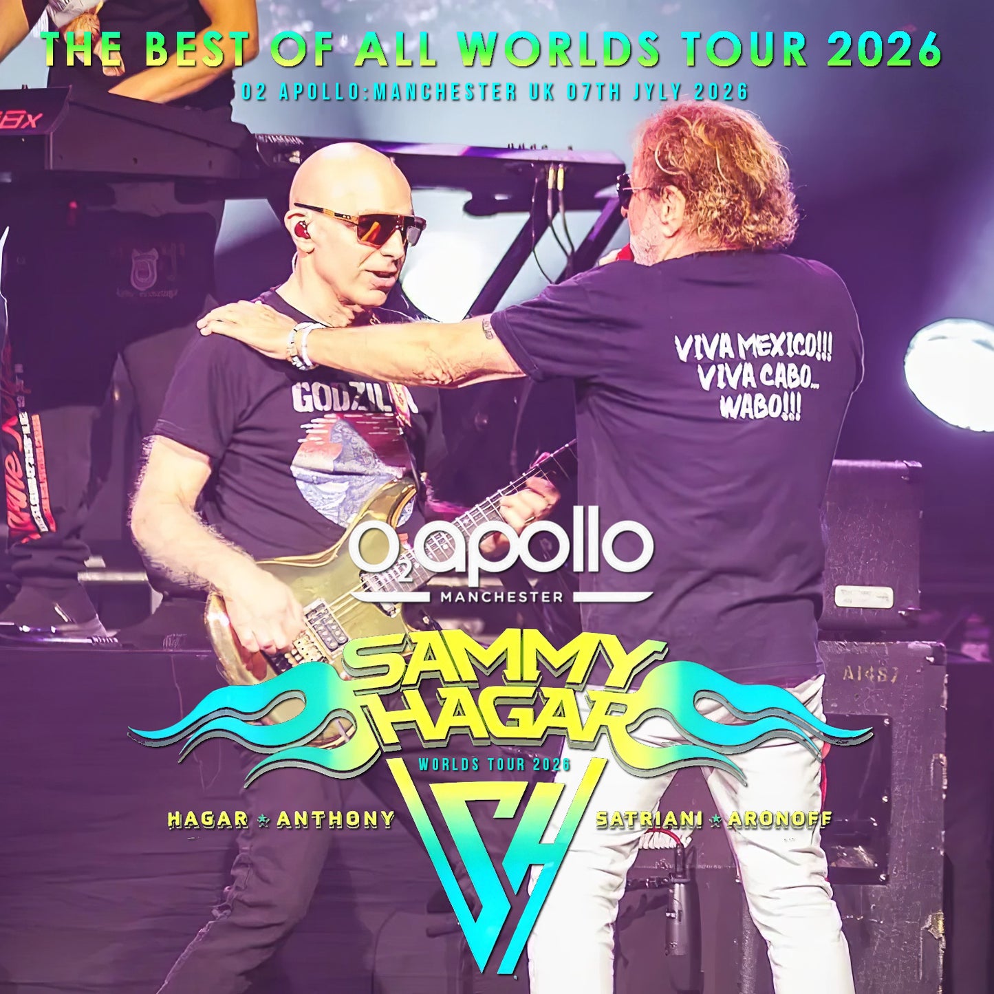 Sammy Hagar / The Best of All Worlds Tour 2026 (2CDR)