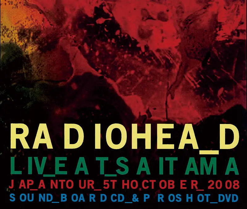 RADIOHEAD / LIVE AT SAITAMA Special Edision (2CDR+1DVDR)