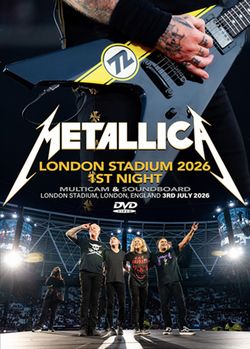 METALLICA / LONDON STADIUM 2026 1ST NIGHT MULTICAM & SOUNDBOARD (1DVDR)
