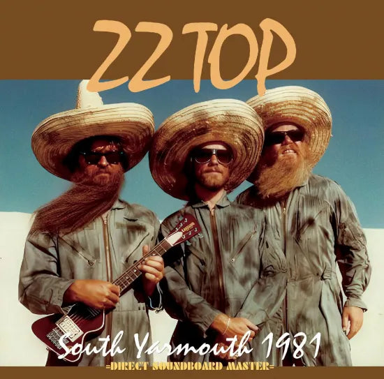 ZZ TOP / SOUTH YARMOUTH 1981 STEREO SOUNDBOARD (1CDR)