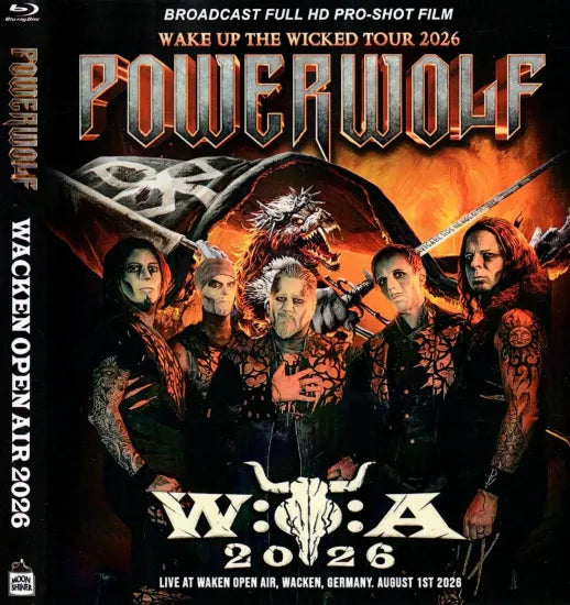 POWERWOLF / WACKEN OPEN AIR 2026 HD PRO-SHOT (1BDR)