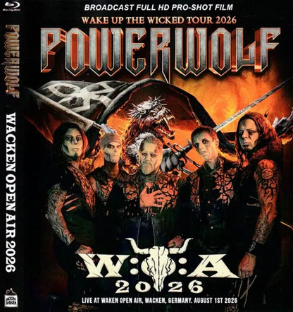 POWERWOLF / WACKEN OPEN AIR 2026 HD PRO-SHOT (1BDR)