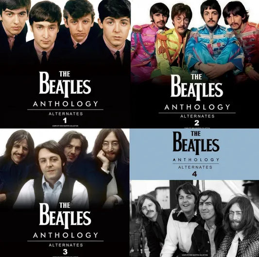 THE BEATLES / ANTHOLOGY ALTERNATES 1-4 SET COMPLETE NEW MASTERS COLLECTION (8CD)