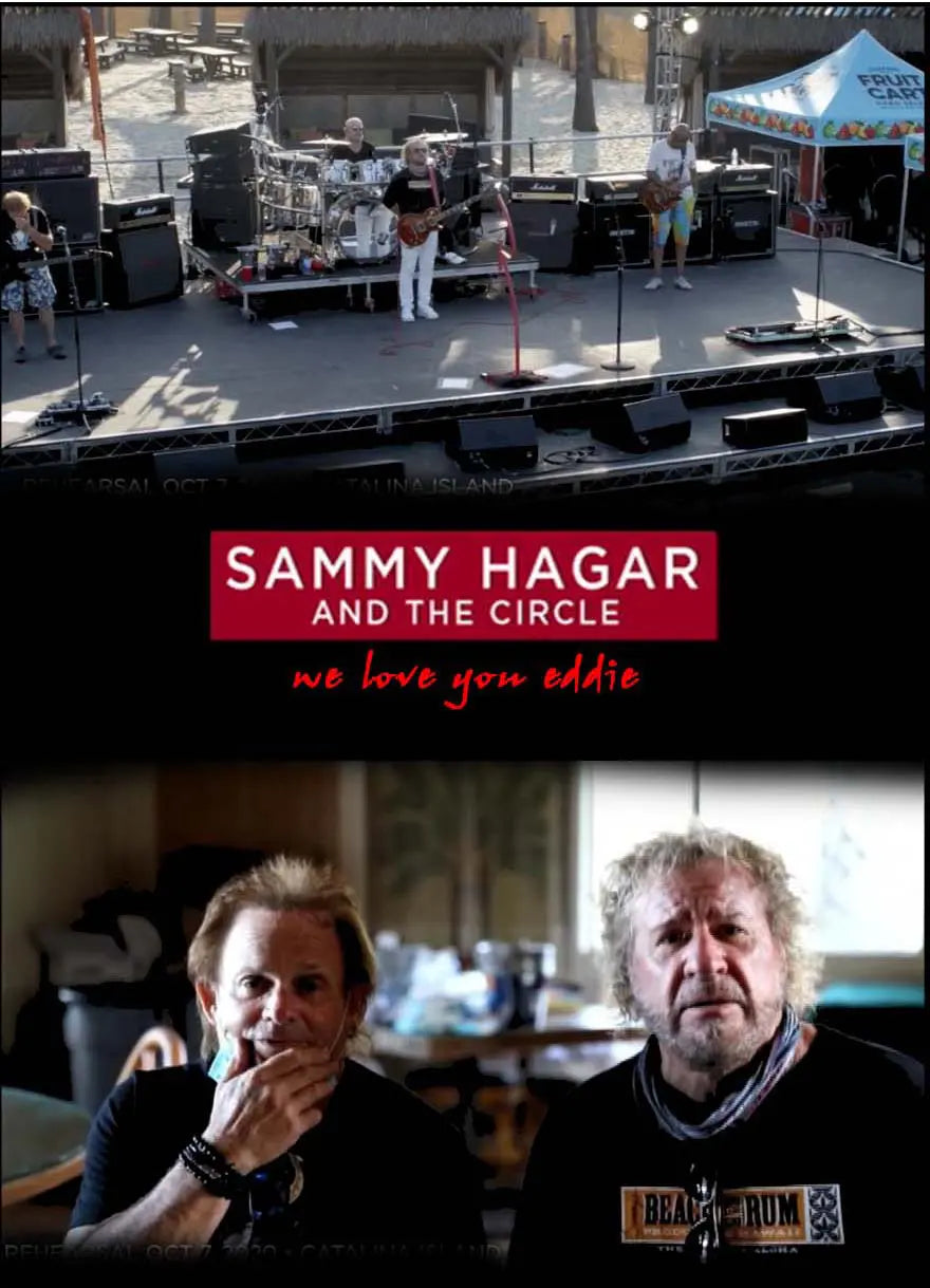 Sammy Hagar & The Circles / We Love You Eddie (1DVDR)