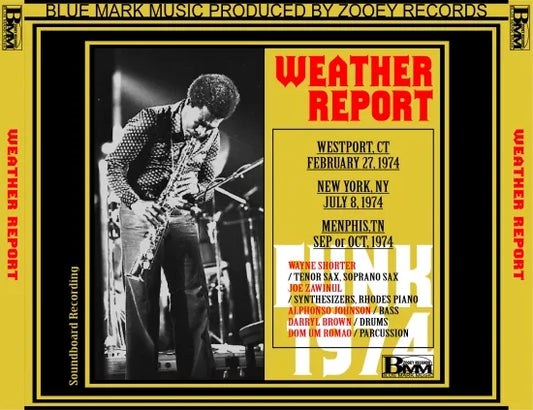 WEATHER REPORT / FUNK 1974 SOUNDBOARD (3CDR)
