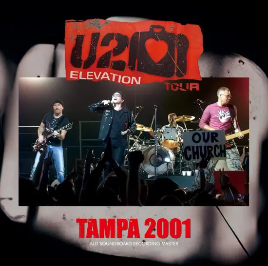U2 / ELEVATION TOUR TAMPA 2001 SOUNDBOARD (2CDR)
