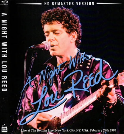 LOU REED / A Night with Lou Reed HD REMASTER VERSION HD PRO-SHOT (1BDR)