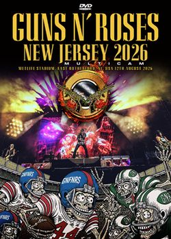 GUNS N' ROSES / NEW JERSEY 2026 MULTICAM (2DVDR)