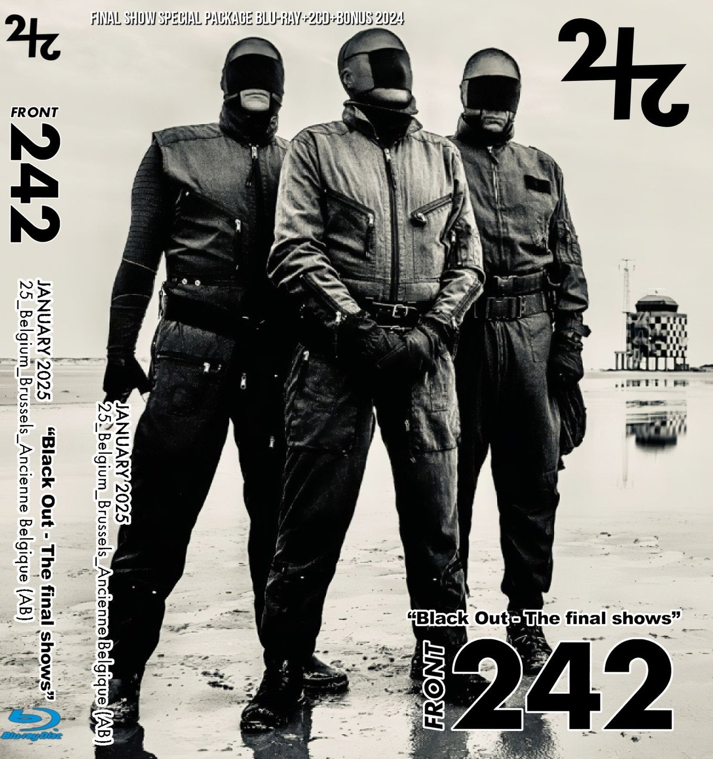 Front 242 / Blackout: The Final Shows 2025 3Disc Special Ver (1BDR+2CDR)