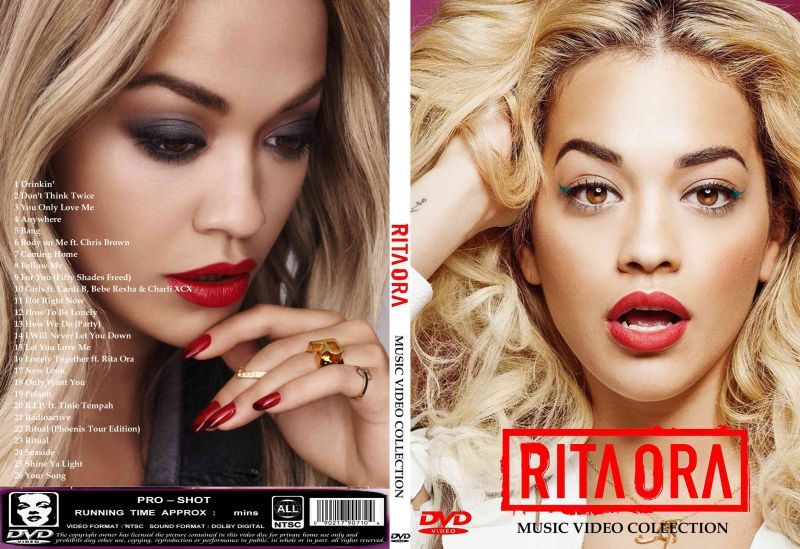 Rita Ora / MUSIC VIDEO COLLCTION  (1DVDR) Unprinted white disc