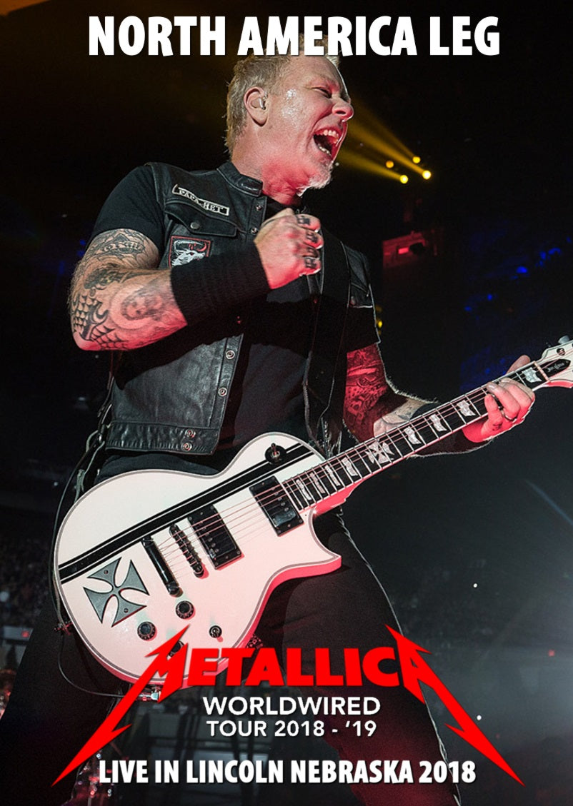 Metallica / Worldwired Tour 2018 Pinnacle Bank Arena PRO SHOT (1DVDR)
