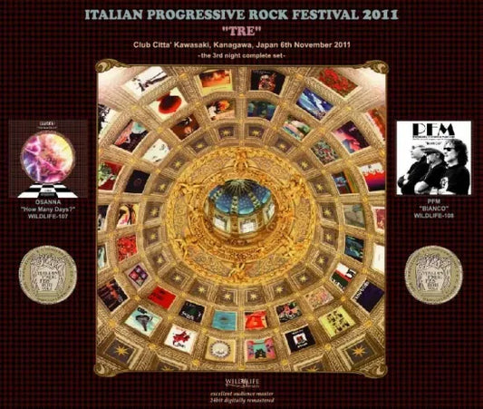 PFM (Premiata Forneria Marconi) & OSANNA [Italian Progressive Rock Festival 2011] / TRE (4CDR)