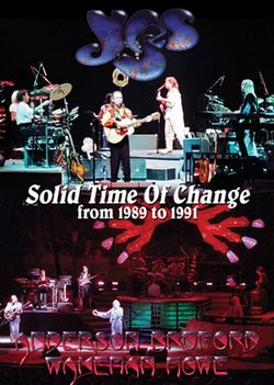 ANDERSON BRUFORD WAKEMAN HOWE/YES / SOLID TIME OF CHANGE from 1989 to 1991 PRO SHOT (2DVDR)
