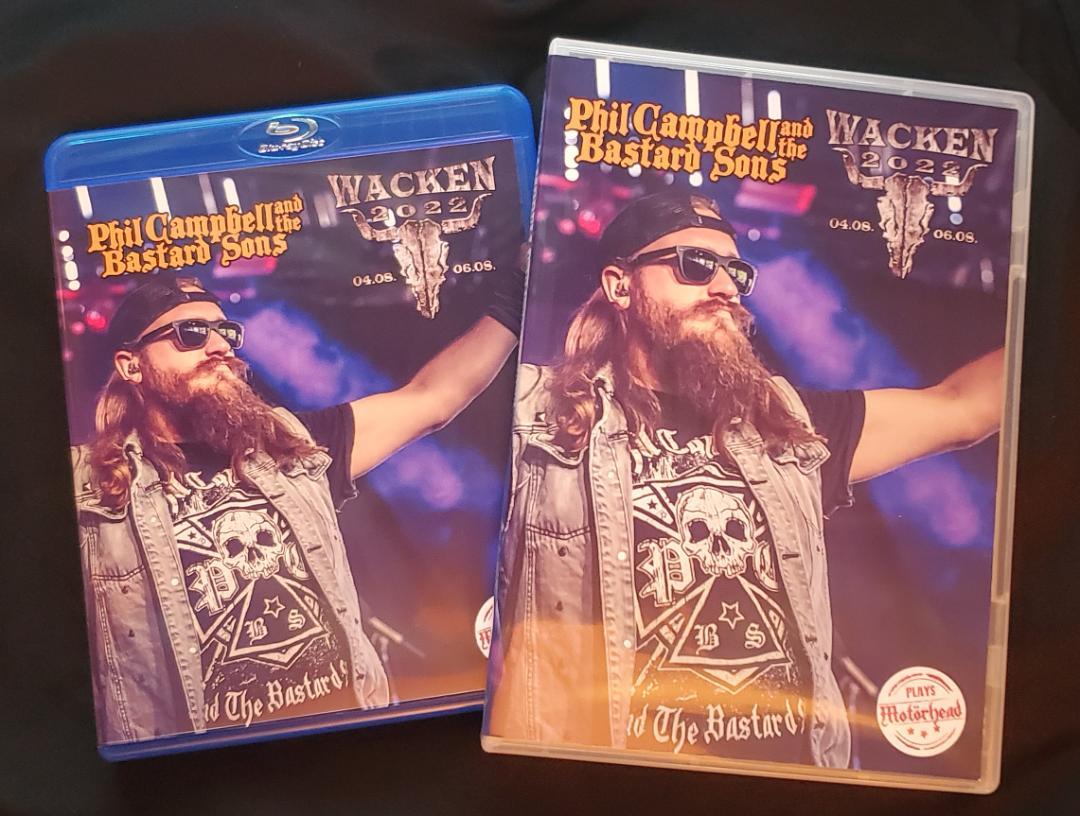 Phil Campbell and the Bastard Sons / Plays Motörhead 2022 Tour PRO SHOT (1DVDR)