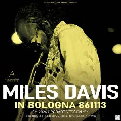 MILES DAVIS / IN BOLOGNA 861113 2026 UPGRADE VERSION (2CDR)